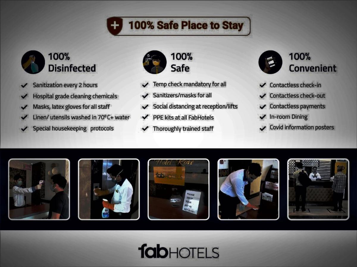 Fabhotel Mid Town Grand Панчкула Екстер'єр фото